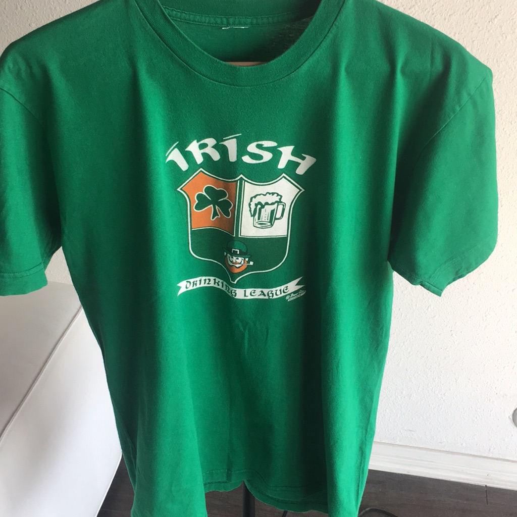100% Cotton Irish Shirt - Dry Cleaned :)